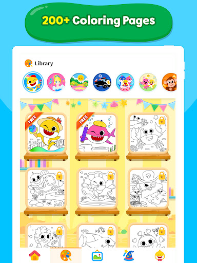 Baby Shark Coloring Book: Kids screenshot 12