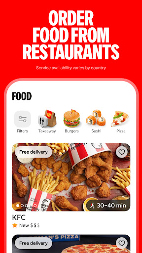 Yango: taxi, food, delivery screenshot 4