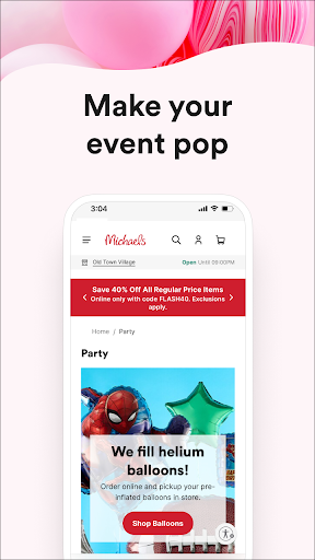 Michaels Stores screenshot 1