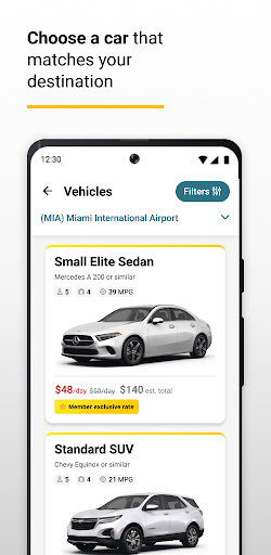 Hertz Rent-a-Car screenshot 6