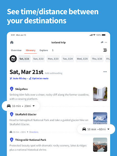 Wanderlog - Trip Planner App screenshot 8