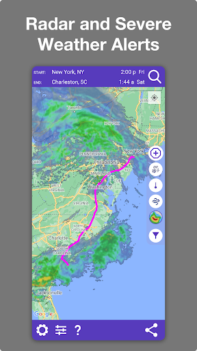Drive Weather With Live Radar screenshot 12