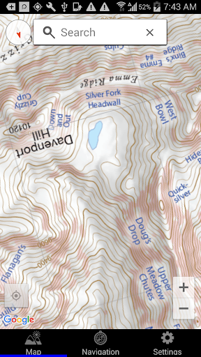 Wasatch Backcountry Skiing Map screenshot 6