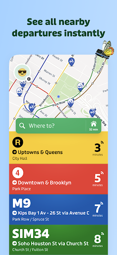 Transit - Subway & Bus Times screenshot 5