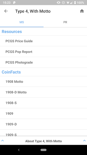 PCGS CoinFacts - U.S. Coin Val screenshot 22