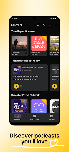 Spreaker Podcasts screenshot 3