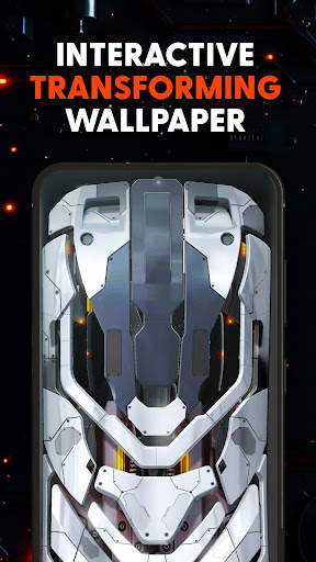 Futuristic 3D Tech Wallpaper screenshot 1