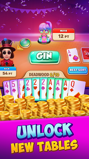 Gin Rummy Stars - Card Game screenshot 7