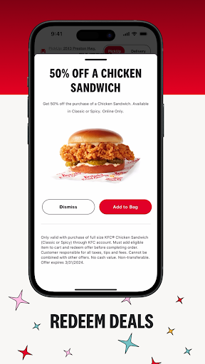 KFC US - Ordering App screenshot 11