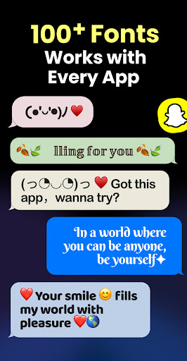 Fonts Keyboard Themes & Emoji screenshot 1