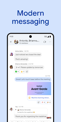 Google Chat screenshot 6