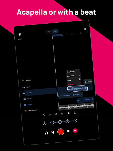 Voloco: Auto Vocal Tune Studio screenshot 8