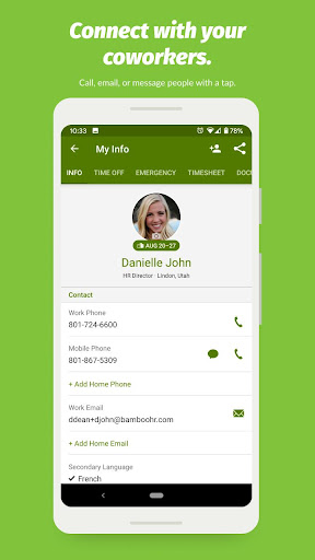 BambooHR screenshot 3