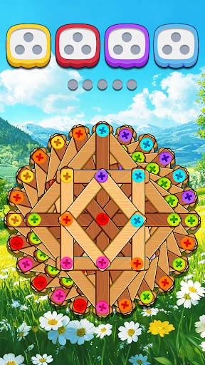 Unscrew Nuts Sort®: Pin Puzzle screenshot 1