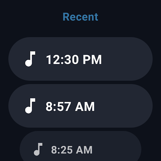 Easy Voice Recorder Pro screenshot 1