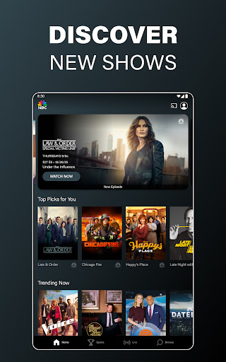 The NBC App - Stream TV Shows screenshot 4