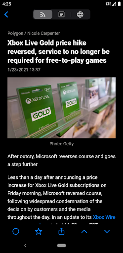 Fluent Reader Lite - RSS Clien screenshot 7