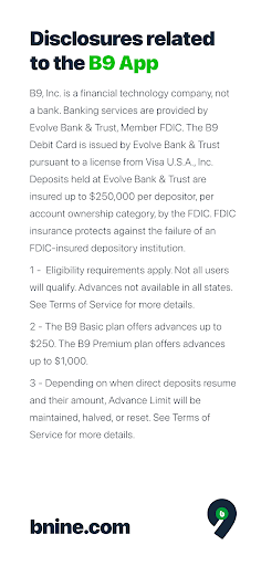 B9: Cash Advance screenshot 5