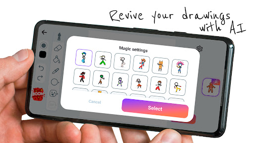 Stickman: draw animation maker screenshot 11