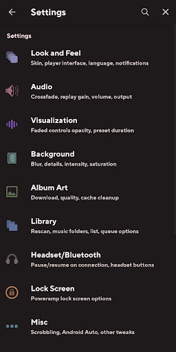 Poweramp Music Player screenshot 3