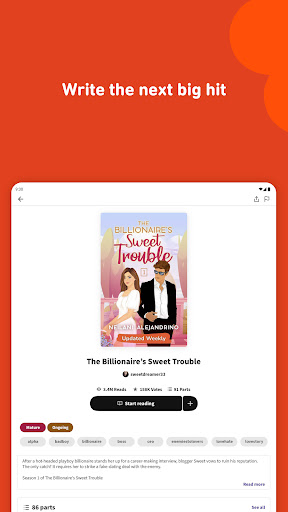 Wattpad - Read & Write Stories screenshot 8