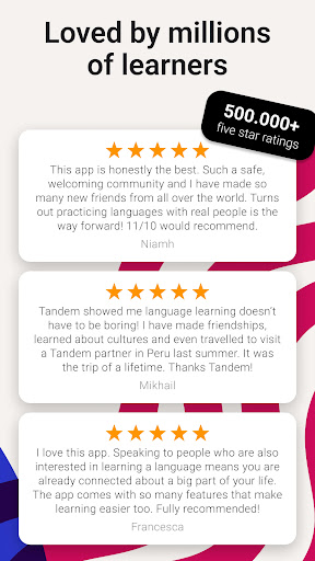 Tandem: Language exchange screenshot 7