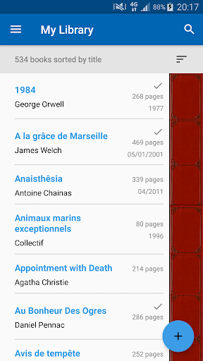 My Library screenshot 2