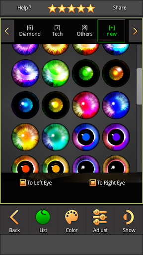 FoxEyes - Change Eye Color screenshot 19