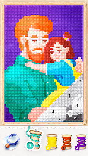 Magic Cross Stitch: Pixel Art screenshot 32