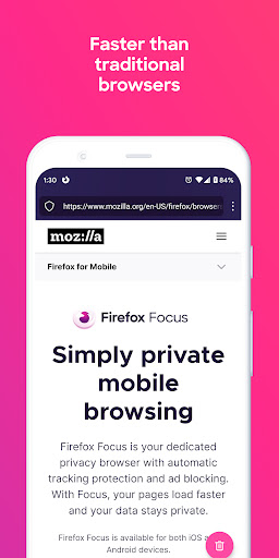 Firefox Focus: No Fuss Browser screenshot 11