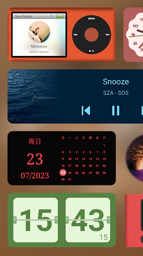 Widgeet-Color Widgets(Widget) screenshot 4
