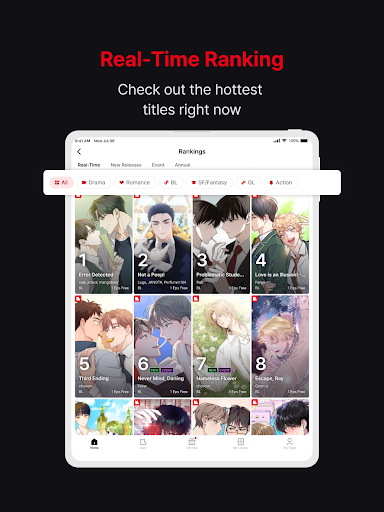 Lezhin Comics - Daily Releases screenshot 4