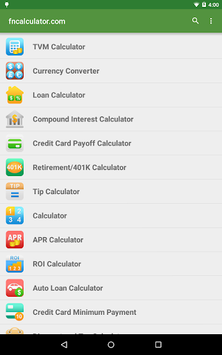 Financial Calculators Pro screenshot 18