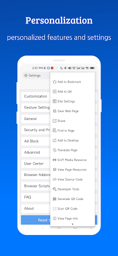 X Browser -Light & Super fast screenshot 1