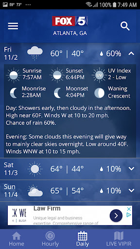 FOX 5 Storm Team Weather Radar screenshot 3