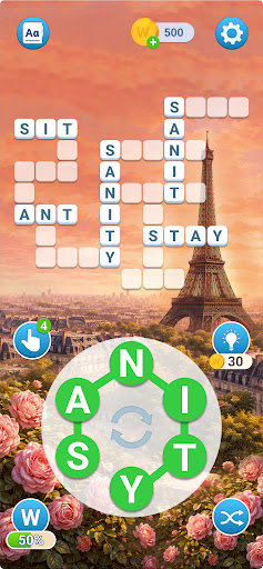 Crossword Jam screenshot 1