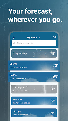 Weather & Radar Forecast screenshot 9