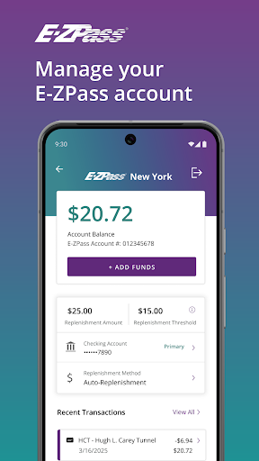 Official E-ZPass NY screenshot 1
