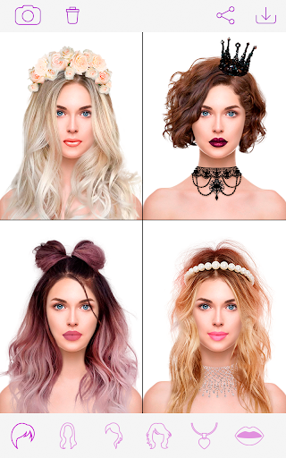 Virtual Hair Style Changer screenshot 6