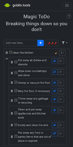 Goblin Tools screenshot 7