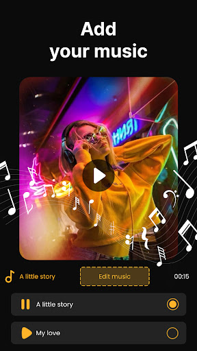 Photo Video Maker Music Song screenshot 16
