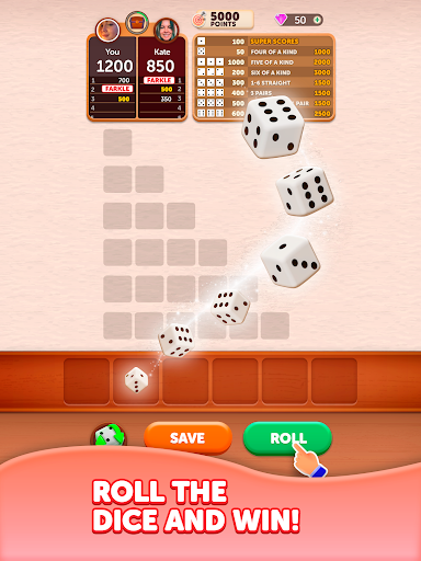 Farkle Dice Roll screenshot 9