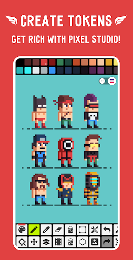 Pixel Studio: pixel art editor screenshot 2
