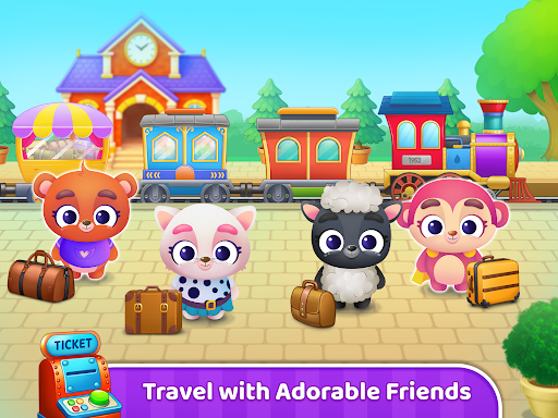 Train Station Game for Kids screenshot 3