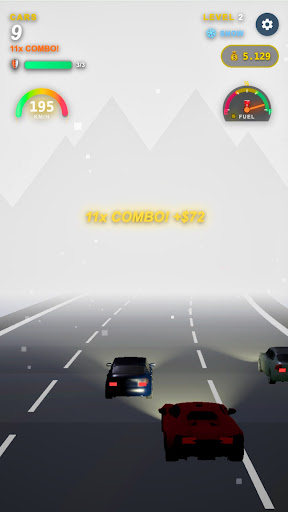 Retro Road Racer - Car Racing screenshot 3