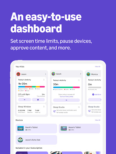 Amazon Kids Parent Dashboard screenshot 1