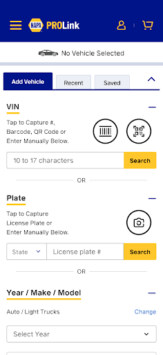 NAPA PROLink screenshot 4