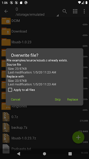 ZArchiver screenshot 8