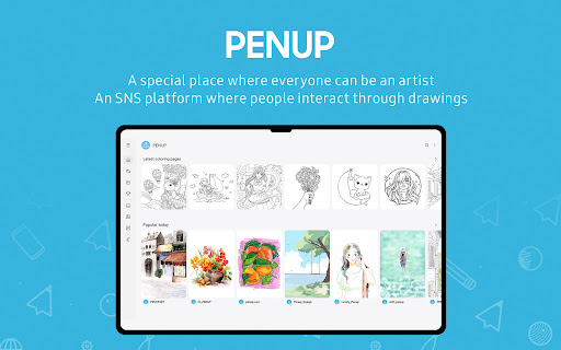 PENUP – Drawing-sharing SNS screenshot 1