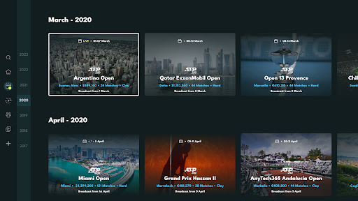 Tennis TV - Live Streaming screenshot 3